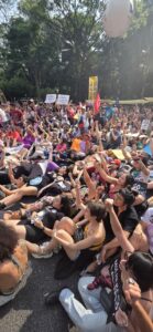 Women Protesting against violence in December, 2025 . Photo Courtesy by Rafela Cardoso