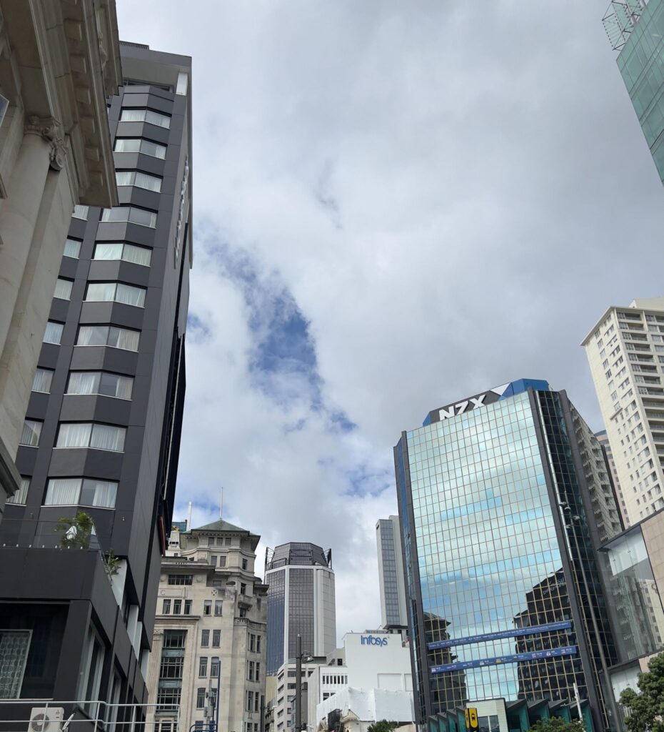 Downtown Auckland skyline