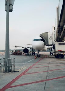 An American-operated plane arrived with deported immigrants at Anzoategui International Airport in Barcelona, Venezuela.
